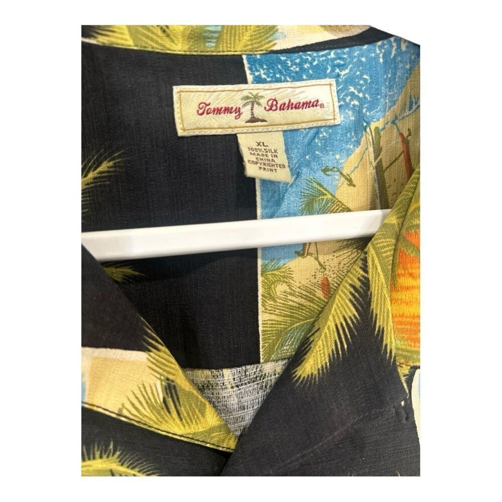 Tommy Bahama California Beach Surf Silk Shirt - Picture 6 of 8